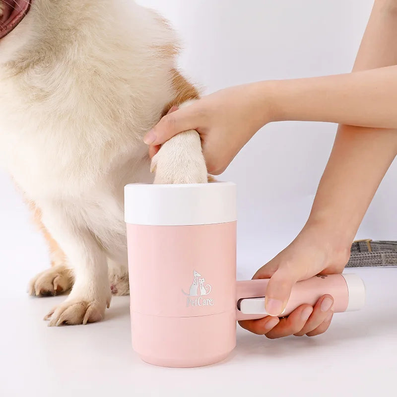 Pet Foot Cleaning Device - Dog and Cat Paw Washing Cup for Efficient Foot Hygiene