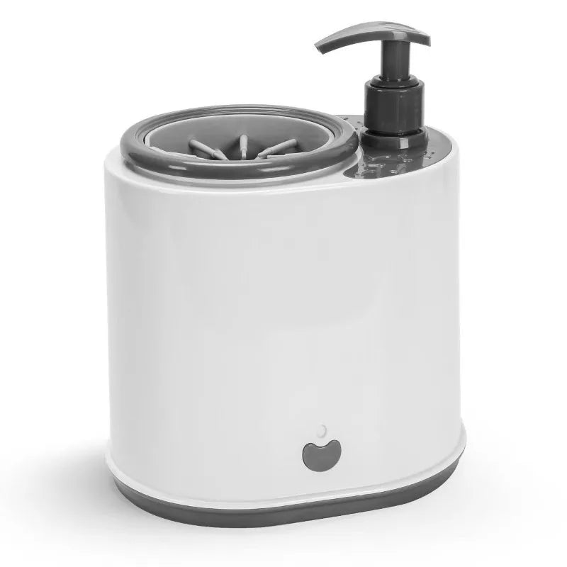 Revolutionary Portable Electric Pet Paw Cleaner - USB Rechargeable Automatic Washer with Gentle Silicone Bristles for Effortless Cleaning of Dogs and Cats
