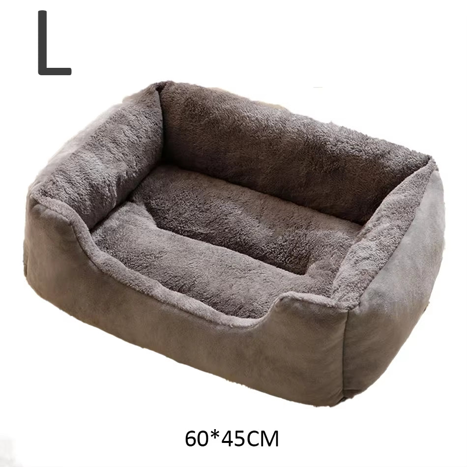 Premium Cat and Dog Bed with Cushions - Essential Pet Accessories and Habitat Supplies