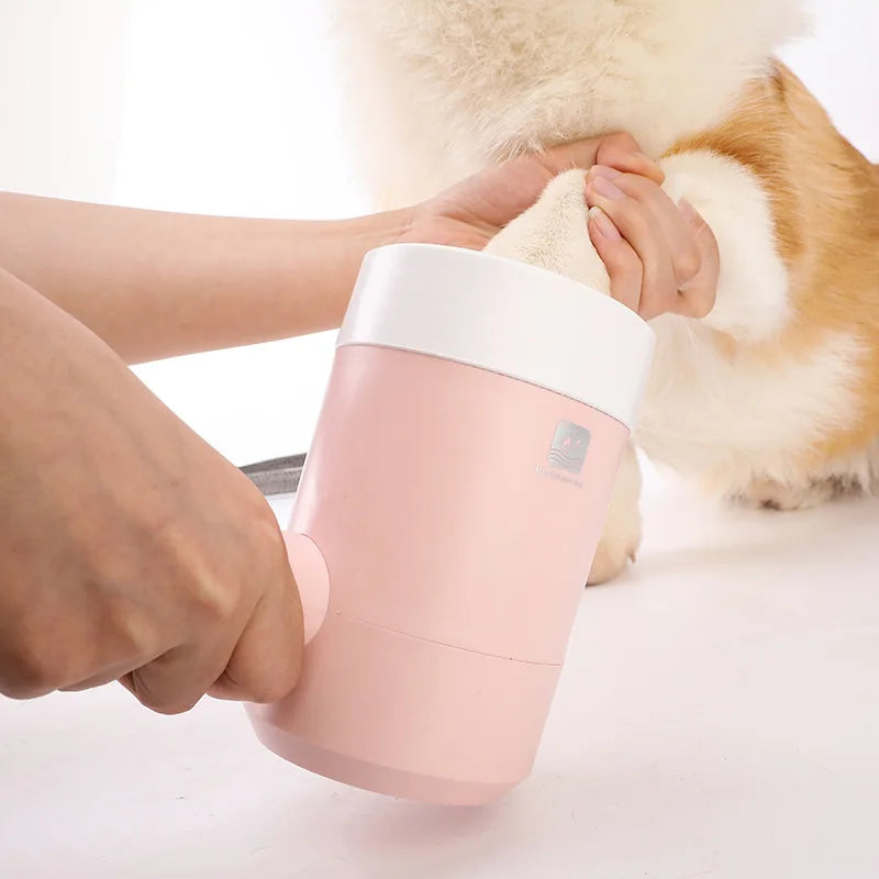 Pet Foot Cleaning Device - Dog and Cat Paw Washing Cup for Efficient Foot Hygiene