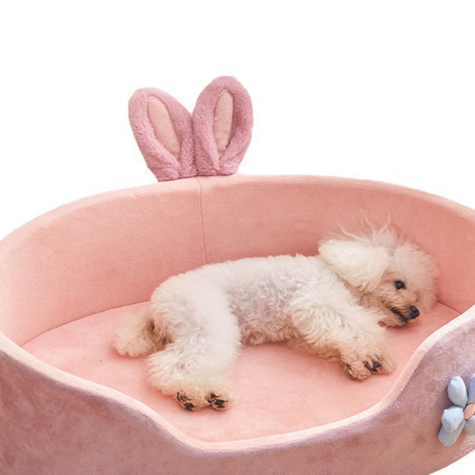 Detachable and Washable Pet Bed - Soft and Comfortable Sleeping Solution for Dogs and Cats, Suitable for All Seasons