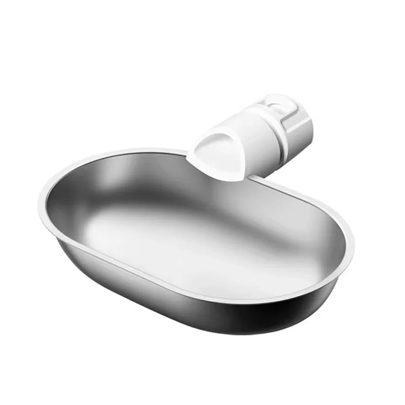 Automatic Pet Water Fountain and Feeder for Cats and Dogs with Moving Water Feature